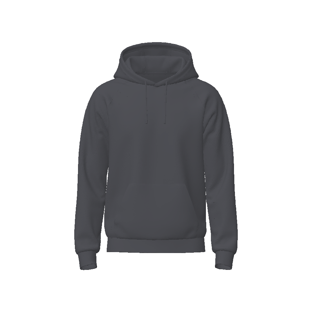 Sweat anthracite modélisé en 3D pour la démonstration LAZ